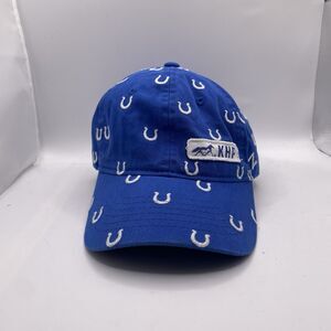 ZEPHYR STRAPBACK HAT INDIANAPOLIS COLTS NFL BLUE ONE SIZE ADJUSTABLE EMBROIDERED